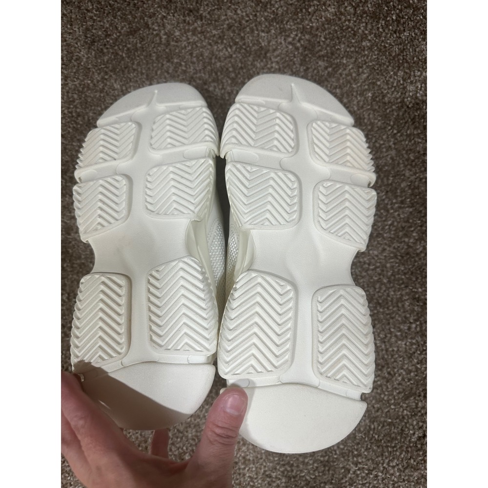 Steve Madden Sneakers Women 9 White Possession POSS03S1 Chunky Platform Dad Shoe - Picture 7 of 7